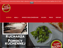 Tablet Screenshot of pizzeria-avocado.pl